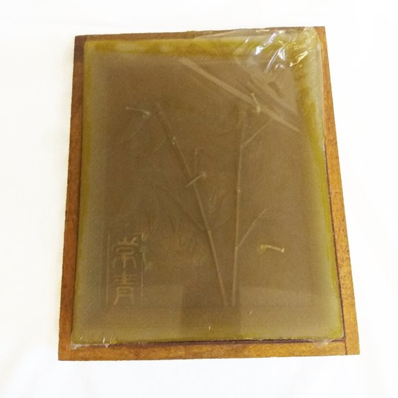 Olive Green Scented Large, Square Candle With Wooden Case/Box - Picture 3 of 15